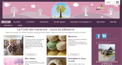 Desktop Screenshot of laforetdesmacarons.com